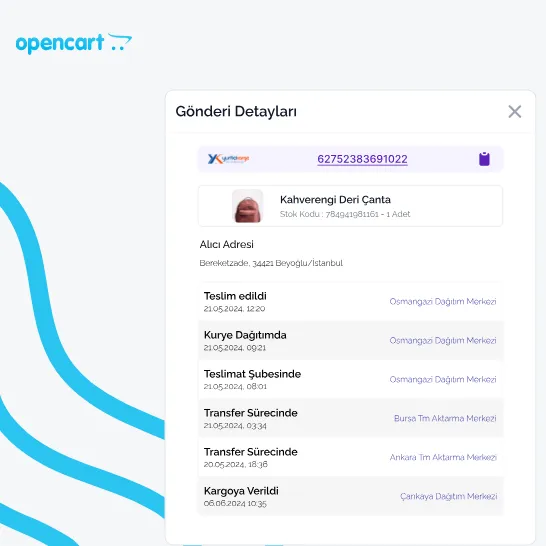 Opencart Kargo Entegrasyonu Kargo Entegrator.png
