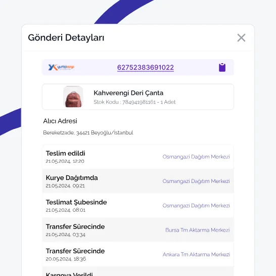Odoo E-Ticaret Siteniz ile Entegre olun Kargo Entegrator Siparis Gonderim Detaylari.png