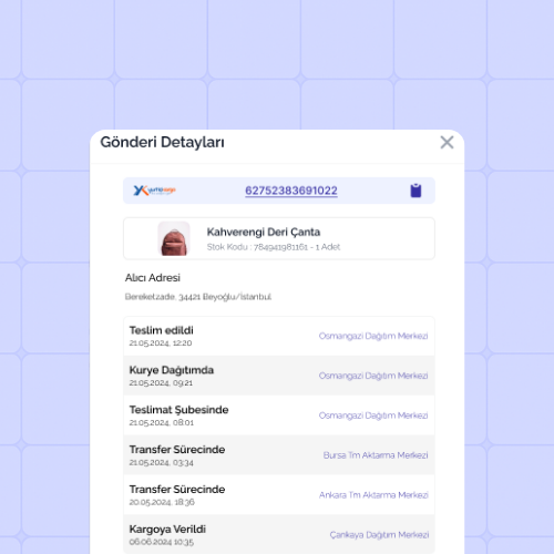 Shopify Detayli Kargo Takip