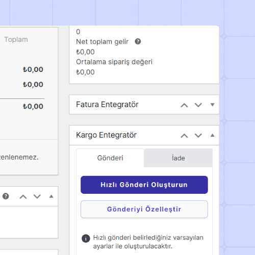 WooCommerce Kargo Barkodu Yazdir